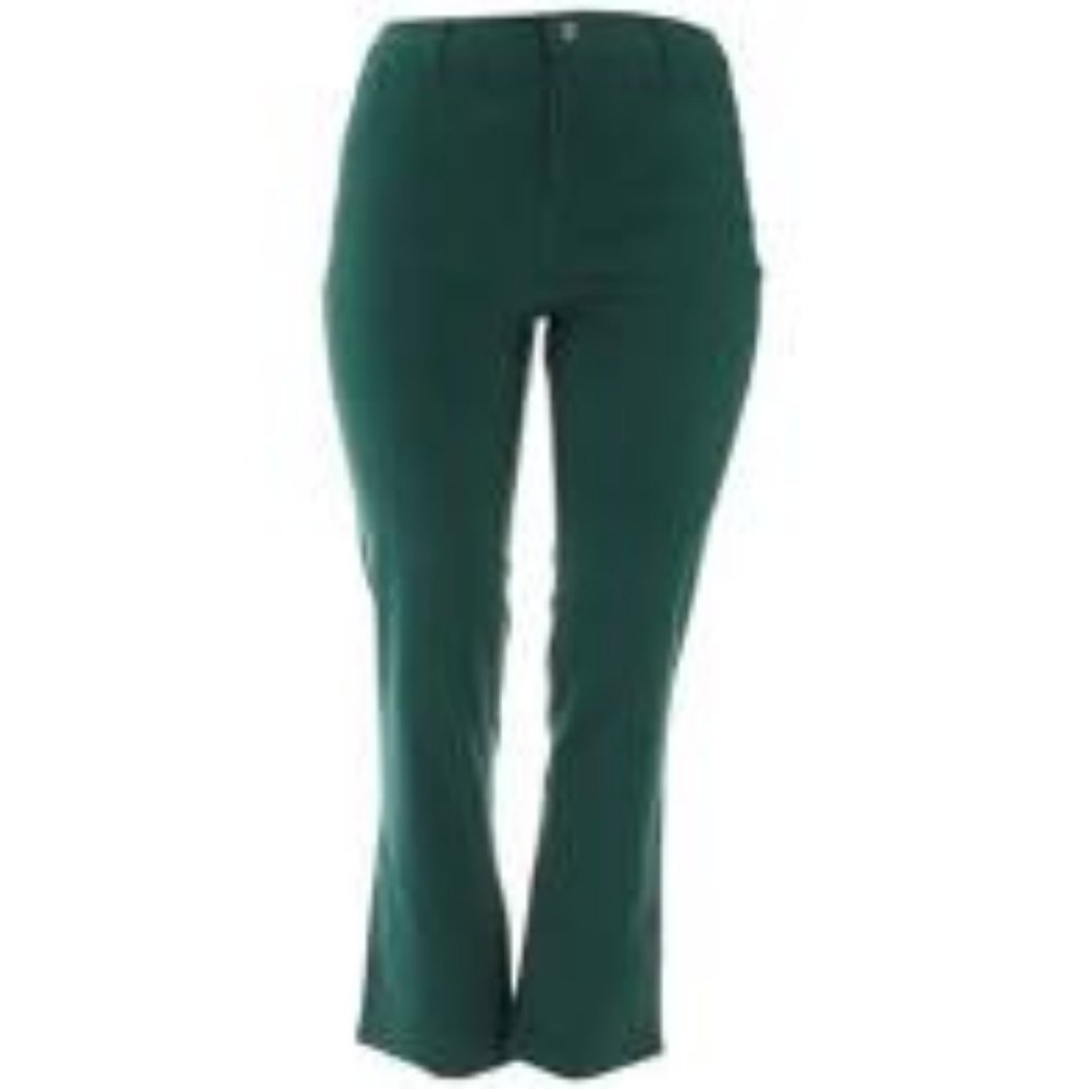 NWT DENIM & CO. 5 POCKET STRAIGHT LEG PANTS 8